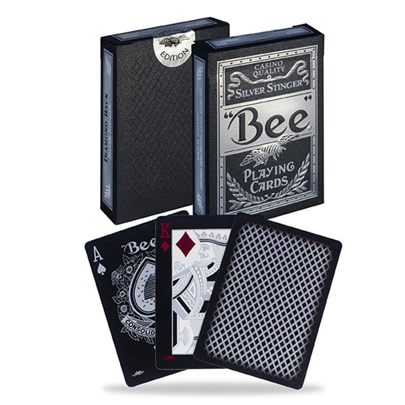 BEE SILVER STINGER Playing Cards - Casino Quality | eBay
