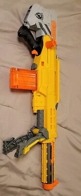 Nerf N-Strike 2006 Long Shot Yellow CS-6 Sniper Dart Blaster W