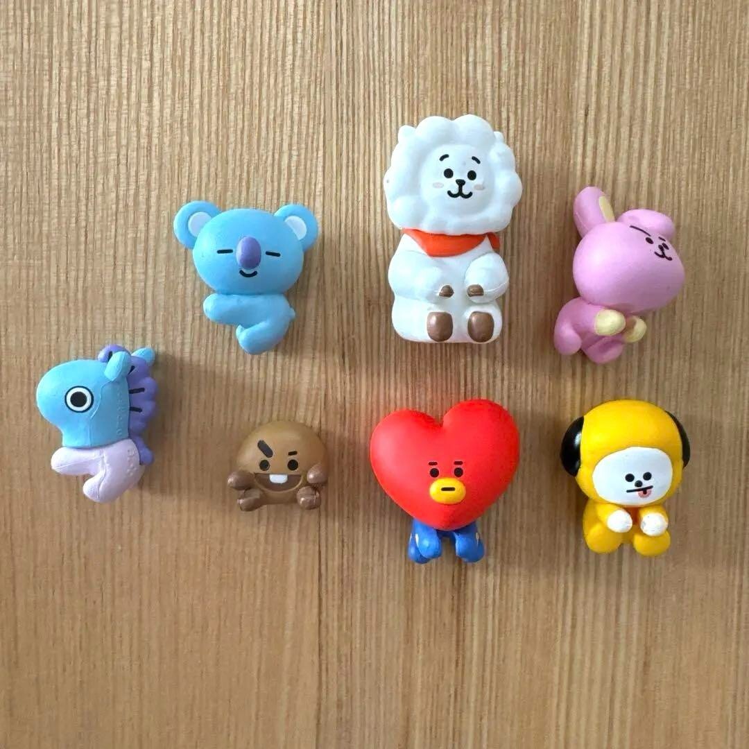 BT21 Mascot Figure Set of 7 BTS Japan limited Line friends Mini