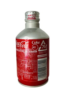 UNOPEN JAPAN JAPANESE COCA COLA CLASSIC COKE ALU ALUMINUM SHORT