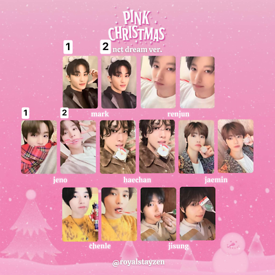 NCT DREAM PINK CHRISTMAS 2023 RANDOM PACK OFFICIAL PHOTOCARD | eBay