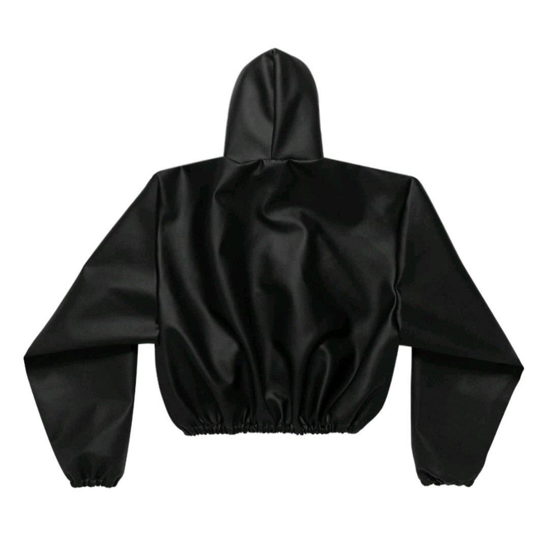 Yeezy JC-01 Leather Jacket Black Size 3 YZY Authentic - IN HAND