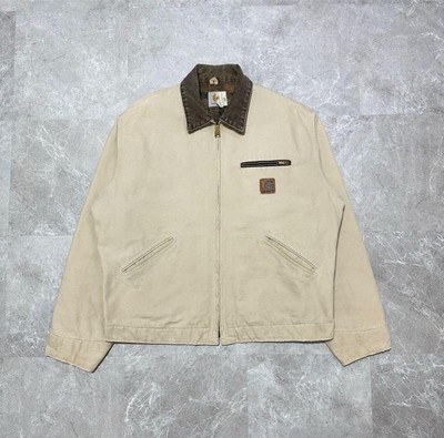 90s USA made Carhartt Detroit jacket J76 STN L Vintage Japan | eBay