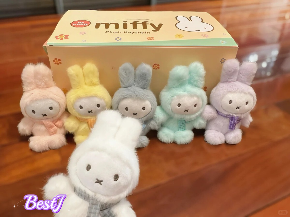 VIPO X MIFFY MACARON SERIES PLUSH KEYCHAIN BLIND BOX HOT CUTE TOY