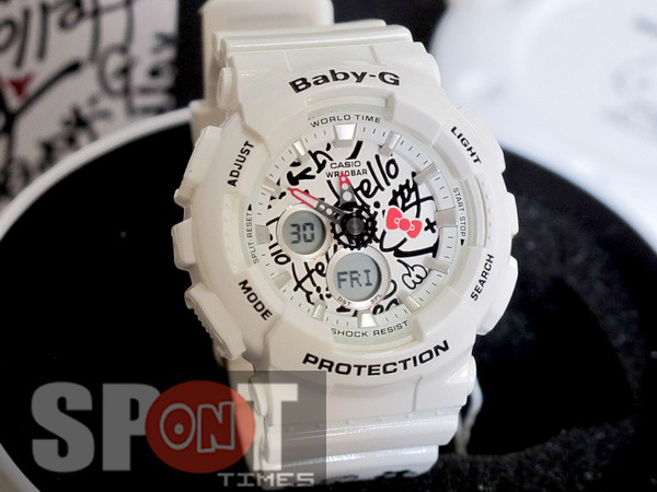 Casio Baby-G x Hello Kitty Limited Edition Ladies Watch BA-120KT-7