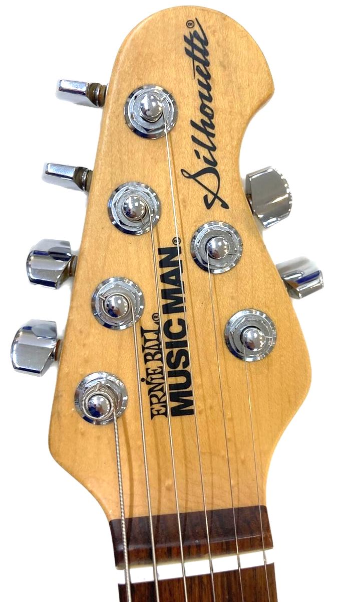 Music Man USA Silhouette Guitar White H/S/H | eBay