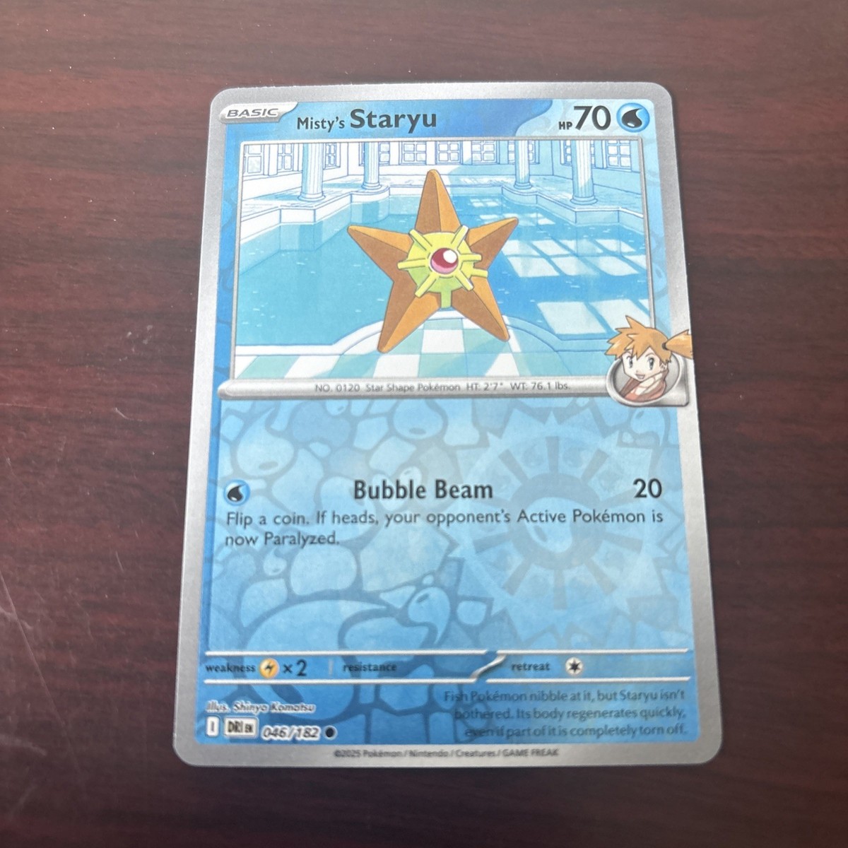 Misty's Staryu 046/180 Sv10: Destined Rivals Reverse Holo | eBay