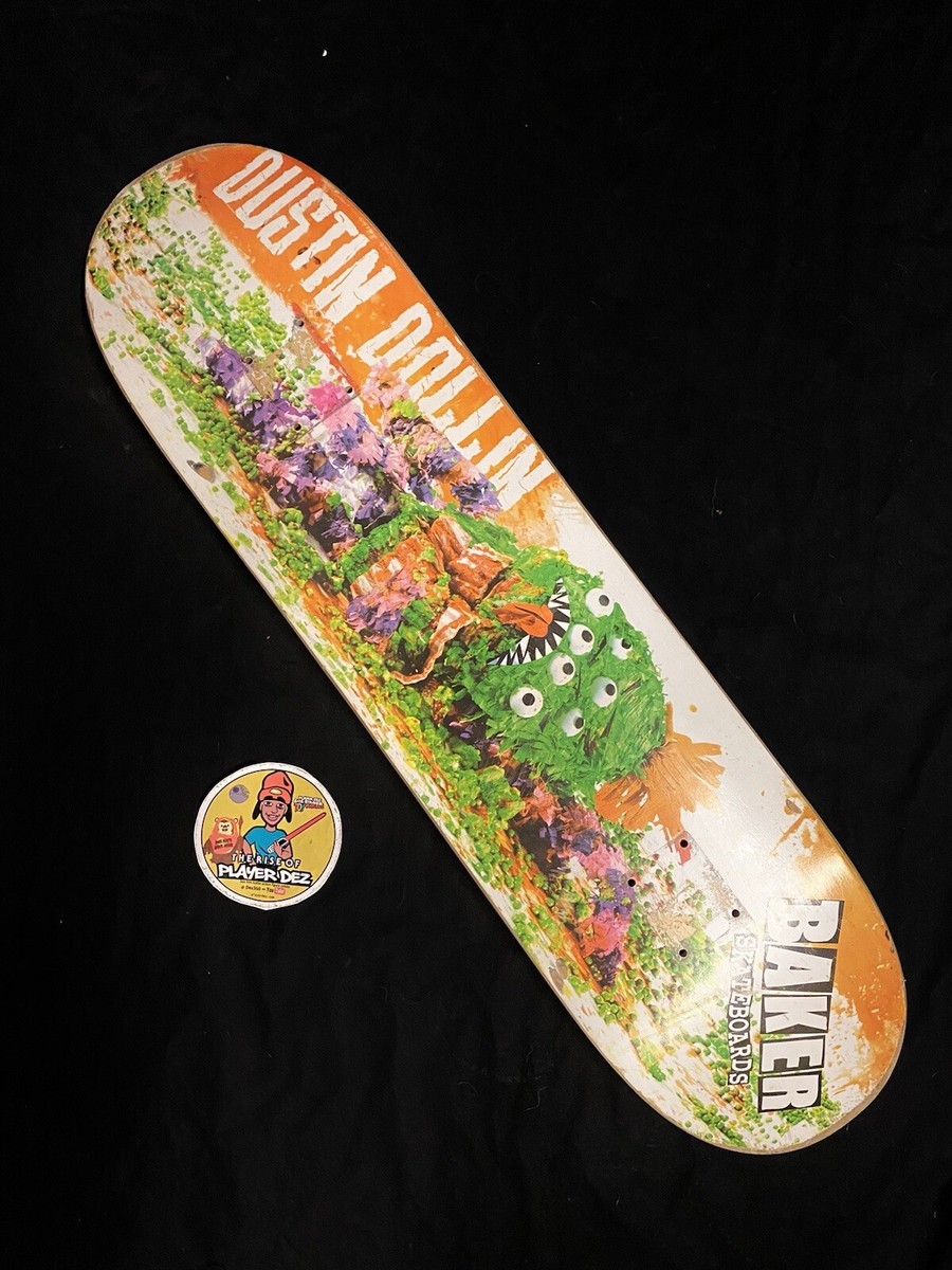 RARE Dustin Dollin Baker Skateboard Deck Clay Monster Pro Model | eBay
