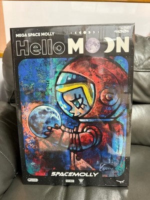 Mega Space Molly Hello Moon 400% Figure Limited - New Unopened