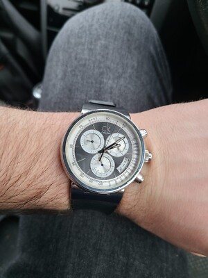 Calvin Klein K75471 00 Celerity watch swiss made for parts or