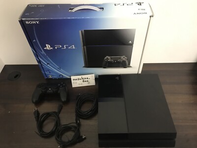 SONY Playstation 4 PS4 Jet Black console 500GB CUH-1100A w/box | eBay