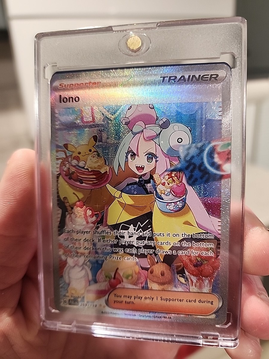 IONO TRAINER SPECIAL ILLUSTRATION RARE 269/193 PALDEA EVOLVED TCG