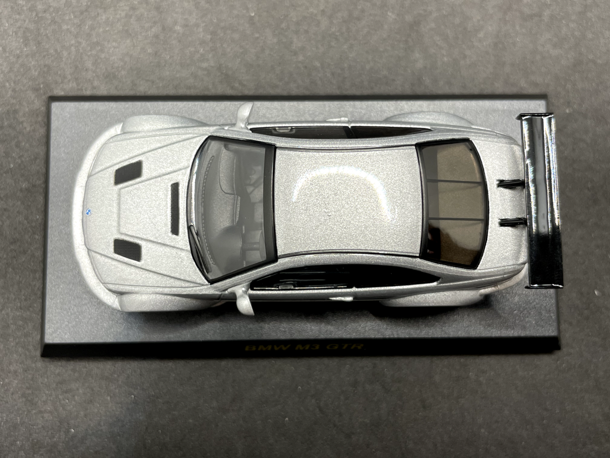Kyosho 1/64 BMW&MINI collection M3 GTR Silver diecast model car
