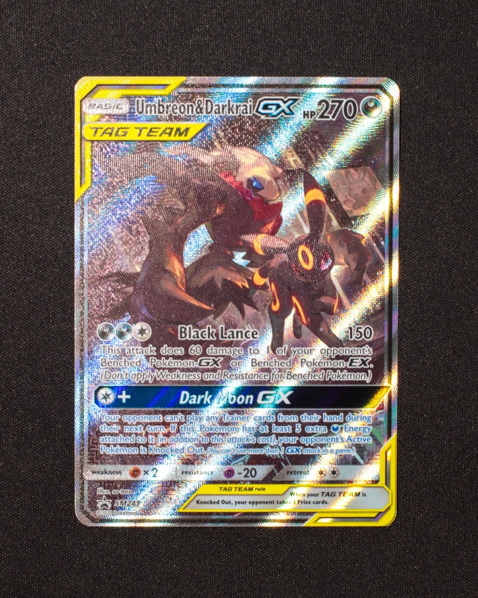Umbreon & Darkrai GX SM241 Sun & Moon Promo Ultra Rare Pokemon TCG