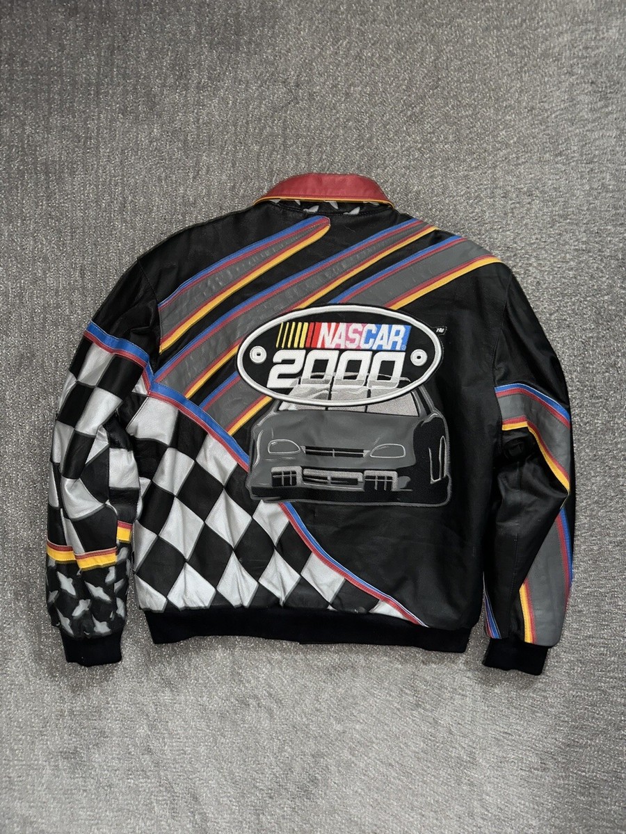 VTG L JEFF HAMILTON NASCAR LEATHER RACING COLLECTION JH DESIGN