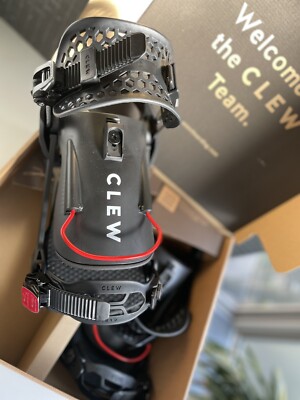CLEW Freedom 1.0 【2024-2025】 step in snowboard bindings Black