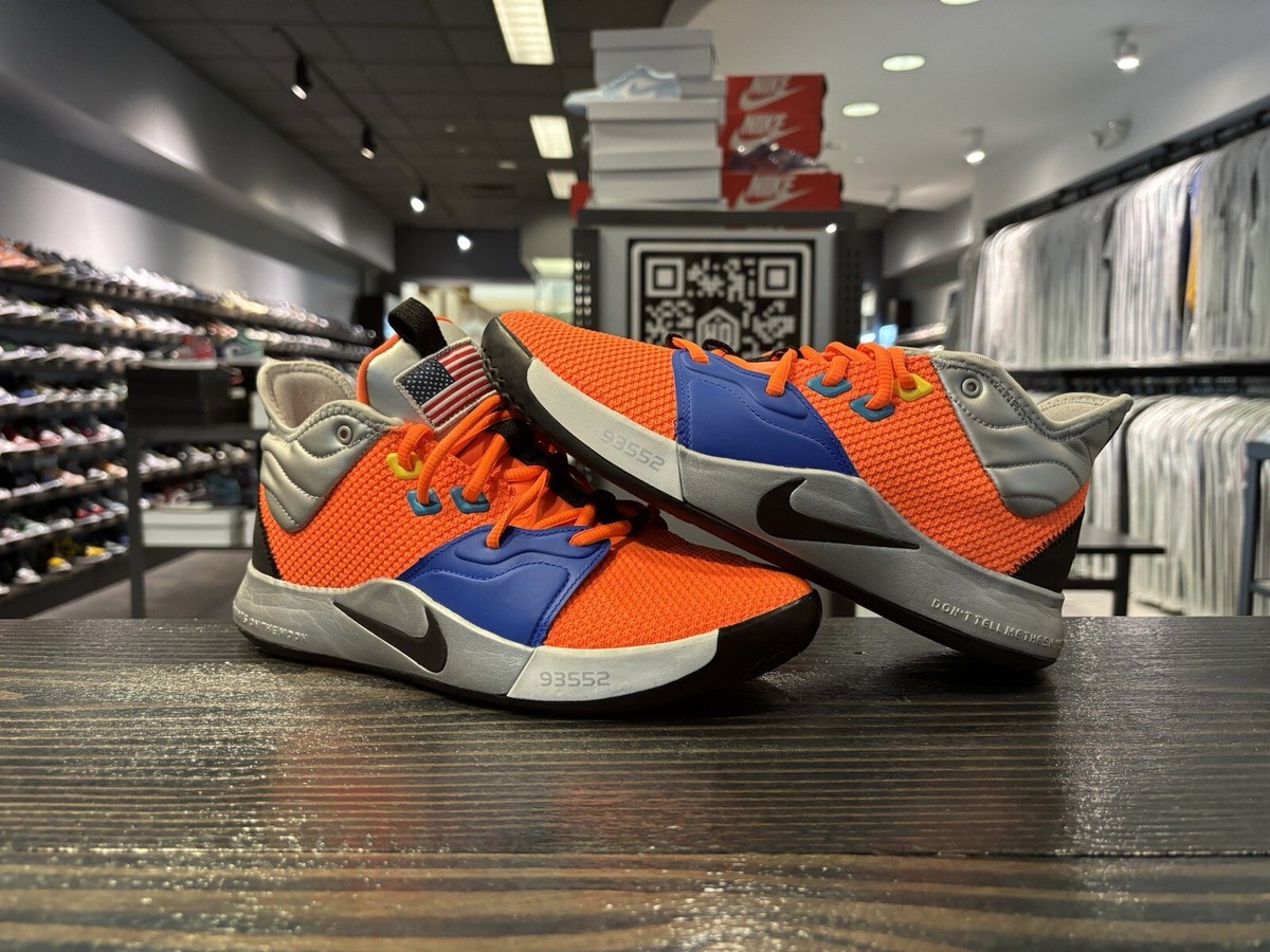Nike PG 3 CI2666 800 “NASA” Sz 9 | eBay