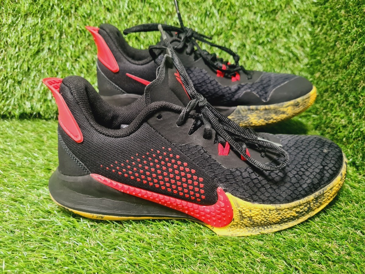 NIKE KOBE MAMBA FURY BRUCE LEE #CK2087-002 SIZE 7.5 BLACK,RED