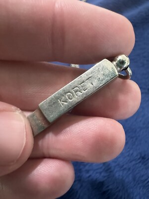 Vtg Silver Tone Koret Whistle Pendant Necklace, 30” | eBay