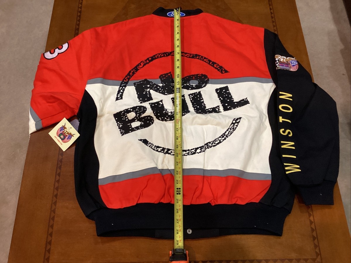 Vintage Nascar Winston Cup No Bull Jacket NOS Jimmy Spencer JH