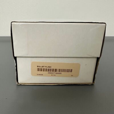 Supreme Shotgun Bullet Cartridge Flask English Pewter Company SS18