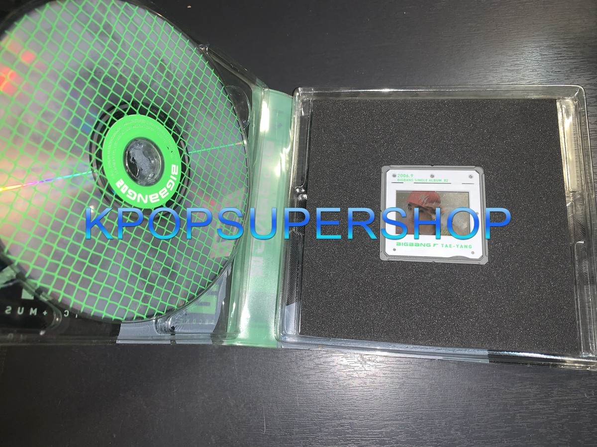 BIGBANG 2nd Single Album BIGBANG is V.I.P CD VCD Taeyang Film Good
