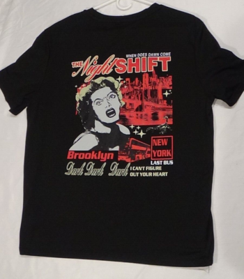 The Night Shift Shirt Large Black Influencer Street Wear Mike
