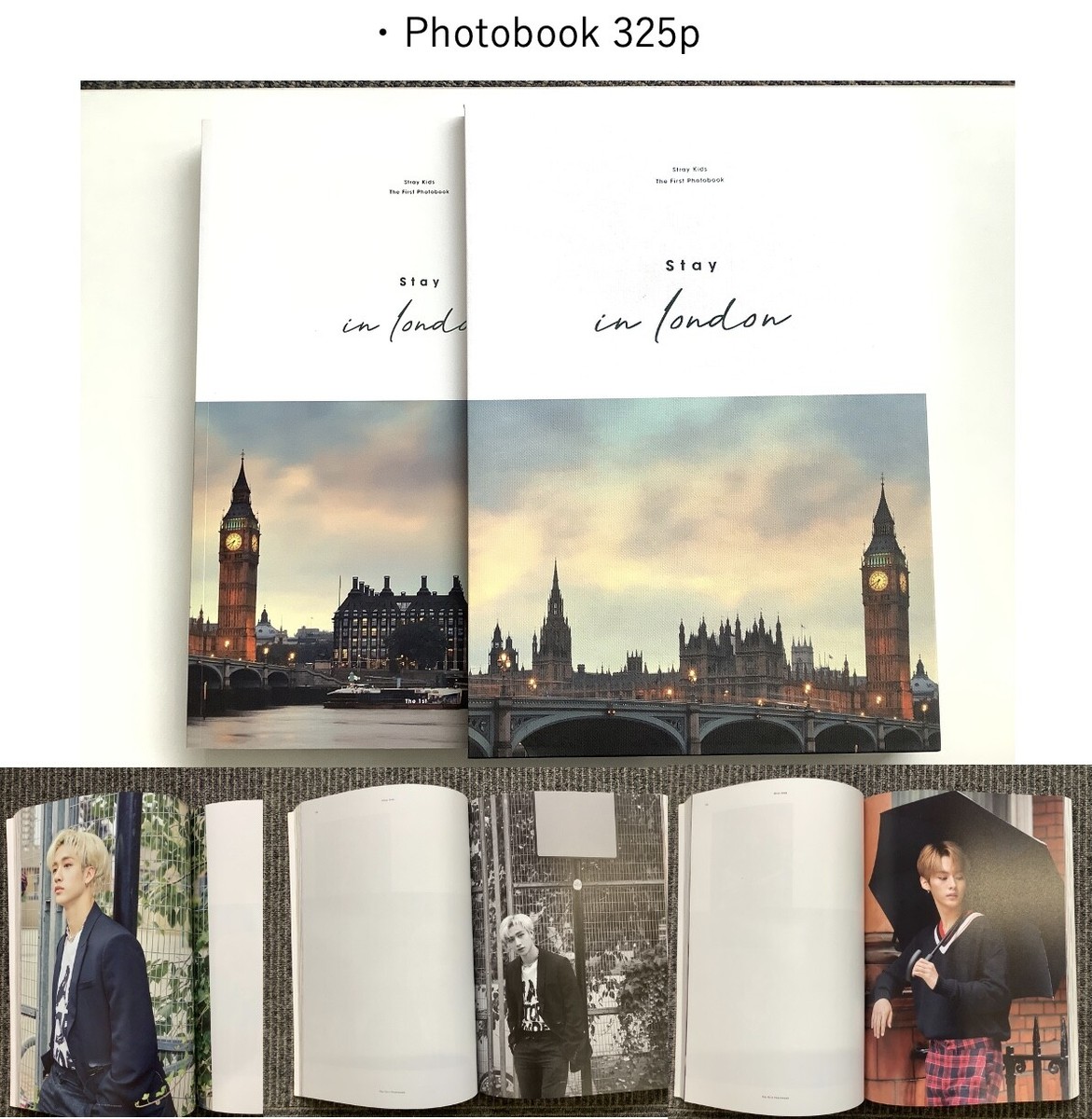 Stray Kids First Photobook Stay in London JYP//Photo card
