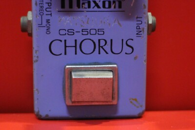 Maxon CS505 Stereo Chorus Guitar Effects Pedal From Japan for sale