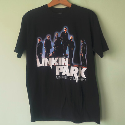 rare Linkin Park Minutes to Midnight t-Shirt Men's XL band tee