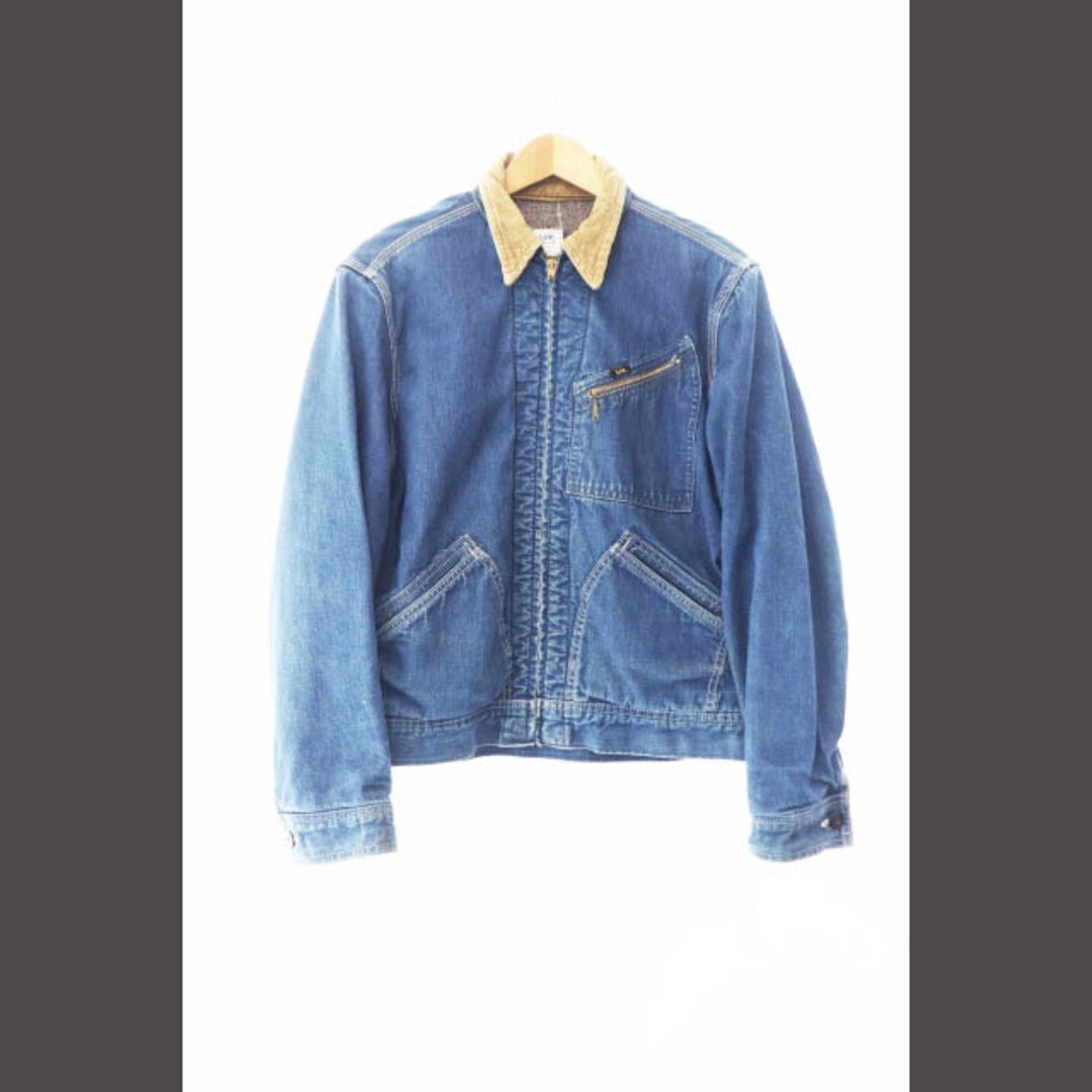 LEE 60s 70s VINTAGE TALON ZIPPER LINED BLANKET DENIM JACKET 191-LB