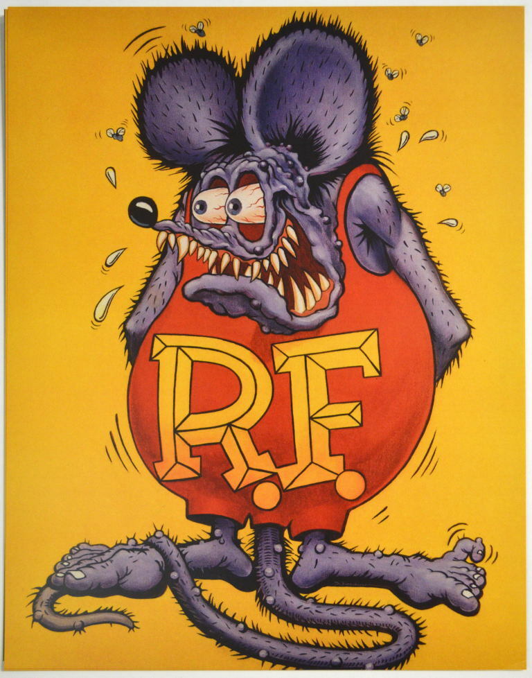 RAT FINK Big Daddy Ed Roth Print The RAT FINK | eBay