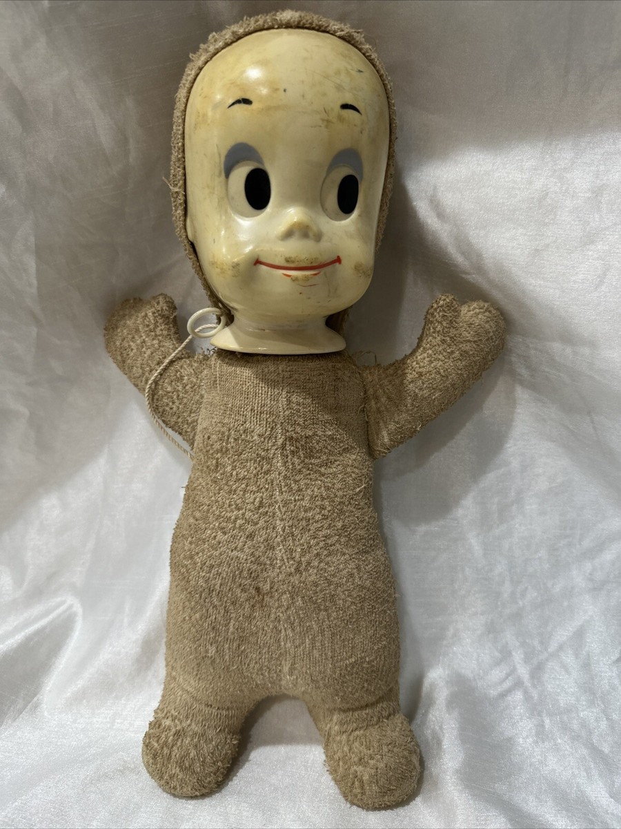 Mattel 1960s Casper The Friendly Ghost Talking Doll Pull String