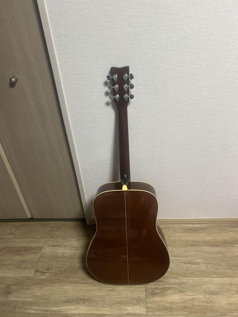 Acoustic Guitar Yamaha FG-200D Natural Made in Japan with Leather