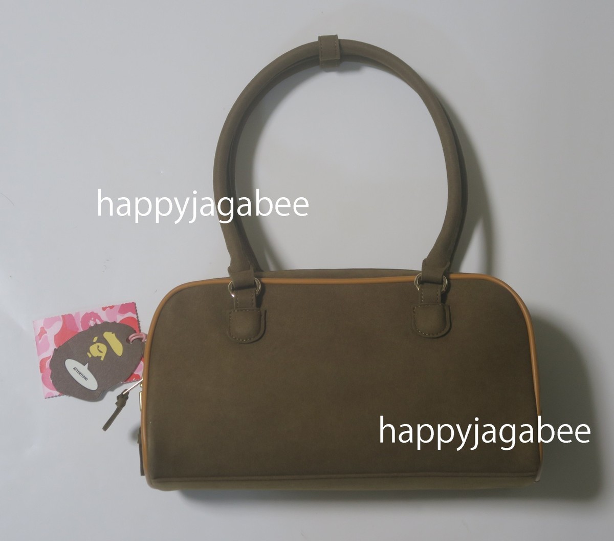 A BATHING APE Ladies' BAPE x MOUSSY BOSTON BAG 1L73289901 | eBay