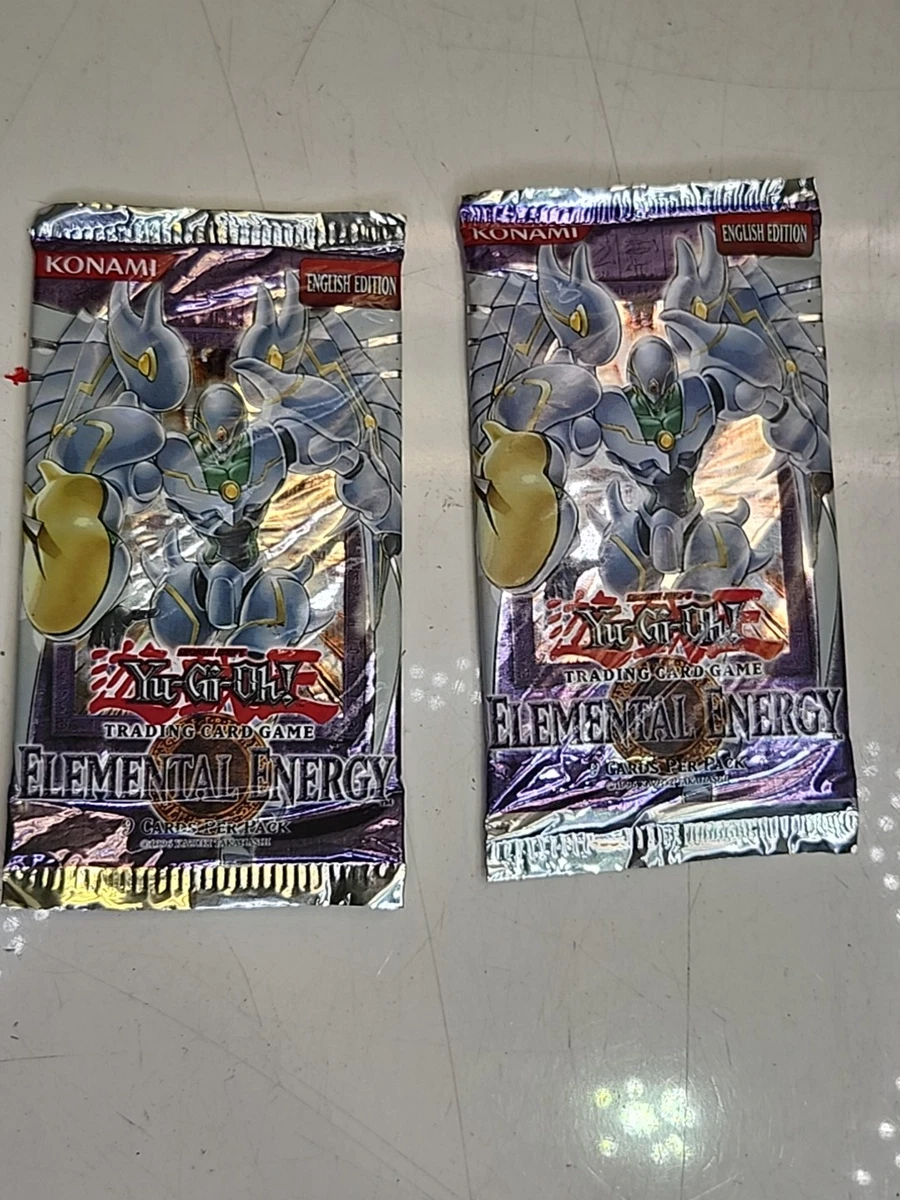 Yu-Gi-Oh! TCG Elemental Energy Sealed Collectible Card Game Packs