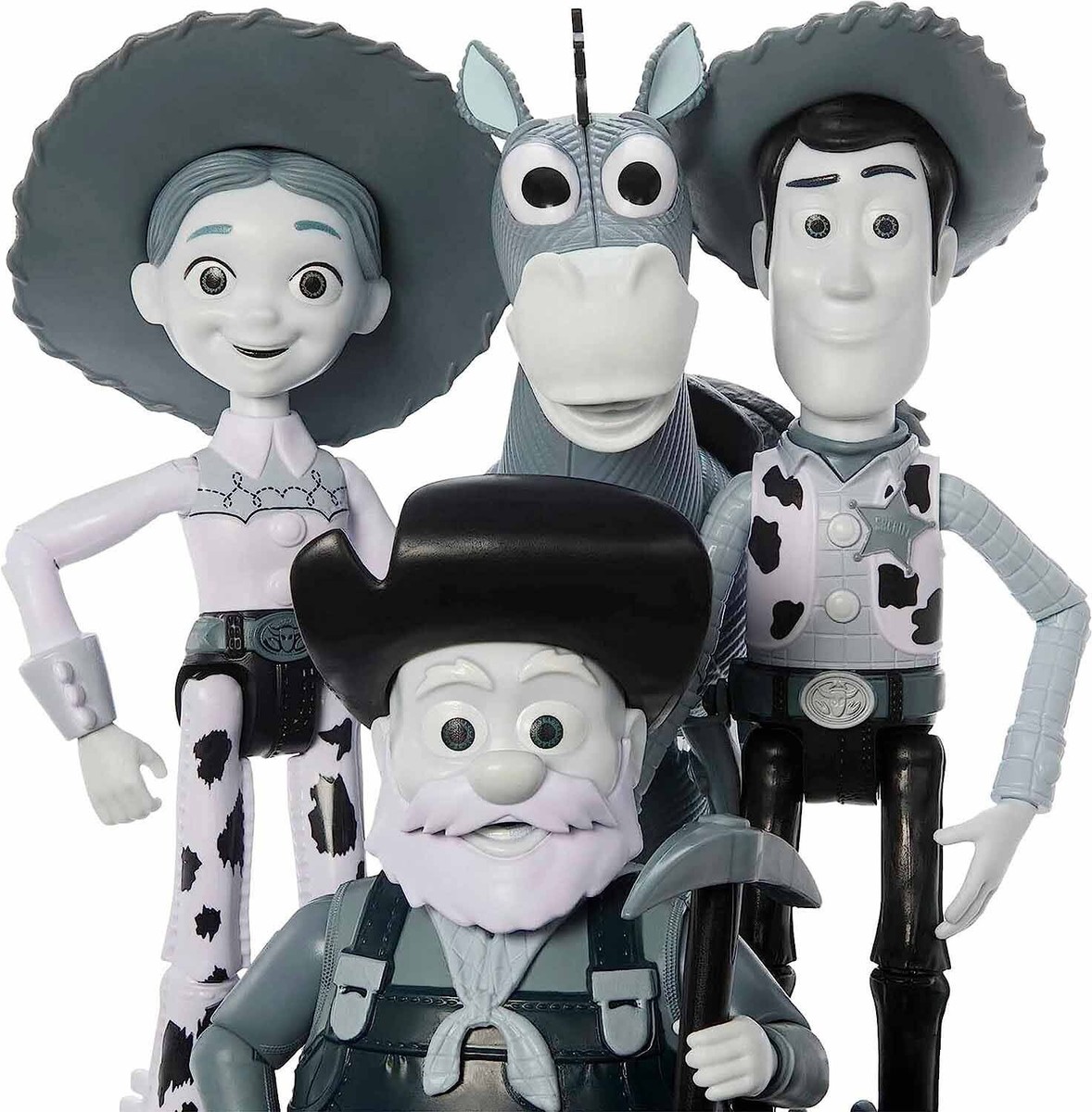Toy Story Woody's RU Set of 4 Monochromatic 7