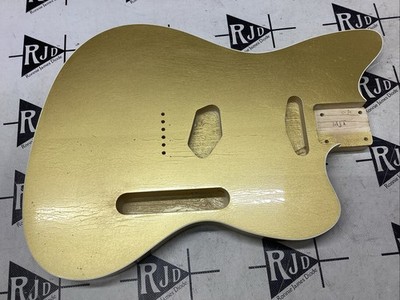 MJT Jazzmaster Tele Style Electric Guitar Body Nitro Shoreline