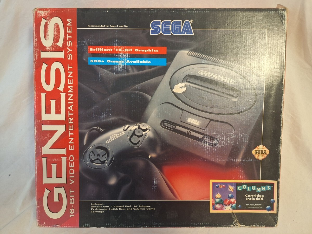 Sega Genesis 16 Bit Video Entertainment System in Box (Missing
