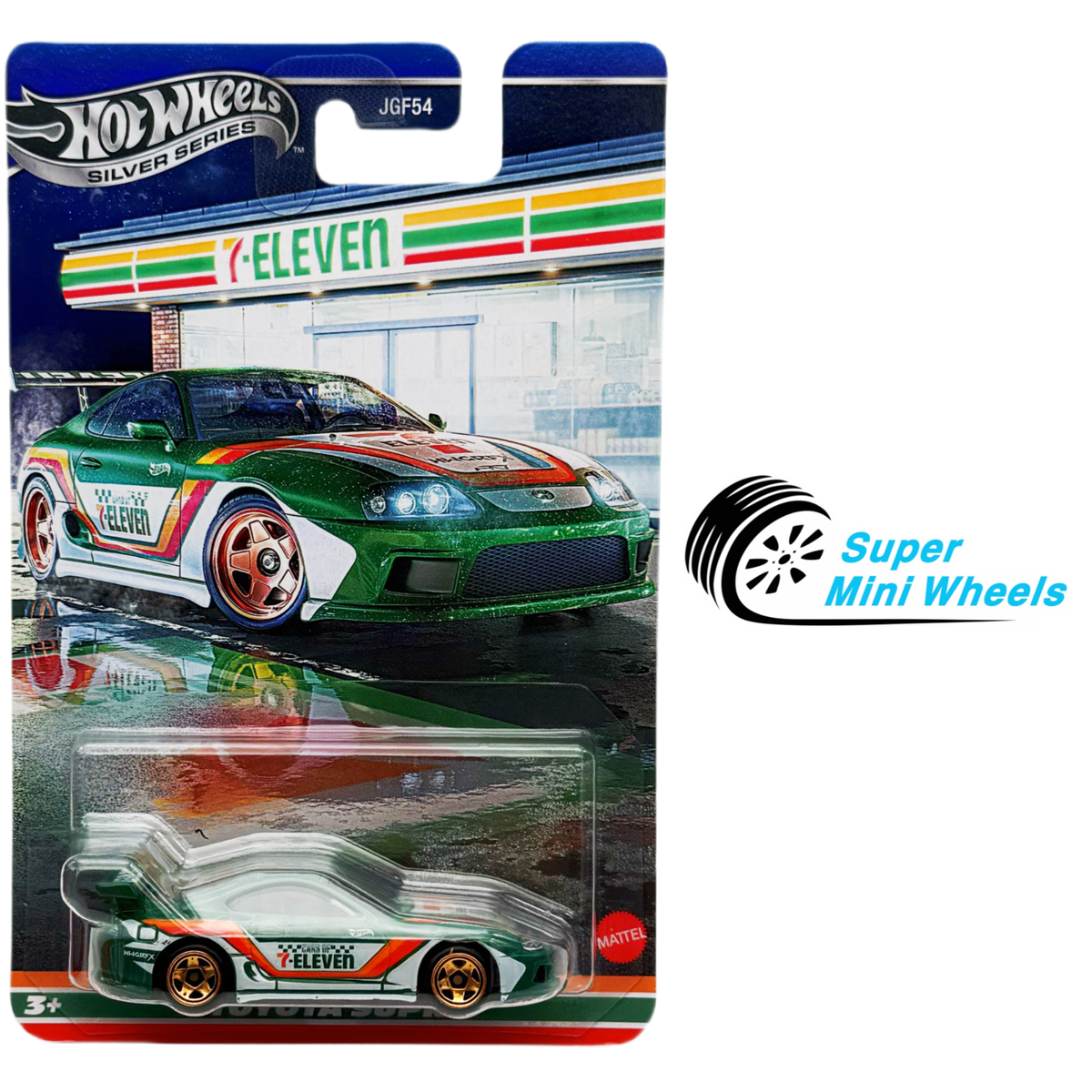 Hot Wheels Silver Series Toyota Supra 7-Eleven Exclusive | eBay