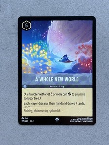 A Whole New World Lorcana | eBay