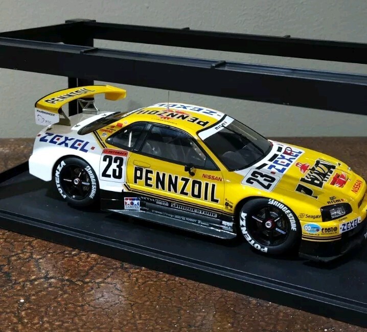 AUTOart 1/18 Nissan Skyline GT-R R34 JGTC 2001 #23 Pennzoil Zexel