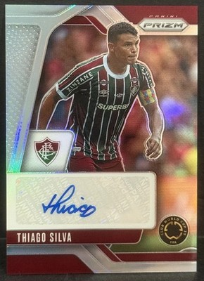 2025 Panini Prizm FIFA Club World Cup Fluminense Thiago Silva Auto