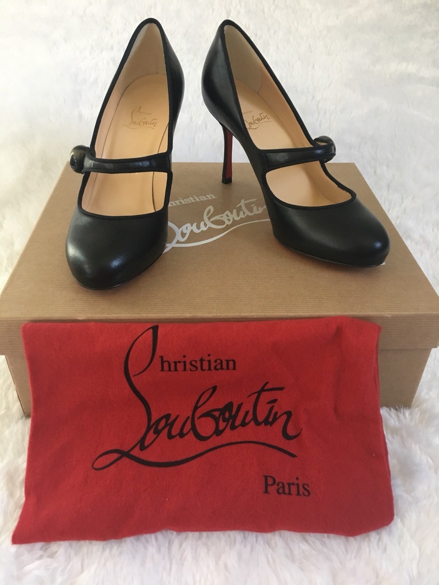Christian Louboutin Booton ML 85 Mary Jane Pumps Sz 36.5 $745 | eBay