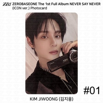 ZB1 ZEROBASEONE 1st Album Never Say Never Photobook ver. Official