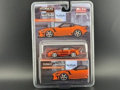 Tarmac Works Nissan VeilSide FFZ400 Fairlady Z – Orange – Global64