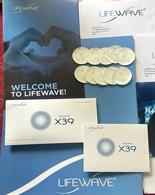 LifeWave X39 Patch Elevate Activate Regenerate- 10 PATCHES- Brand