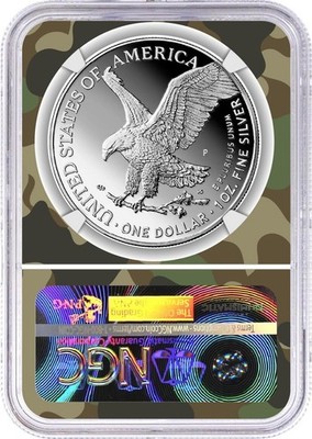2025 P Silver Eagle U.S. Marine Corps Privy NGC PF70 UCAM First