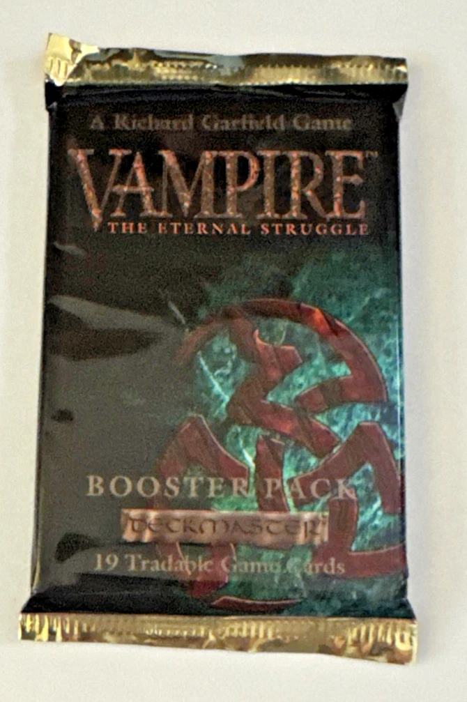 Vampire: The Eternal Struggle Sealed Collectible Card Game Packs