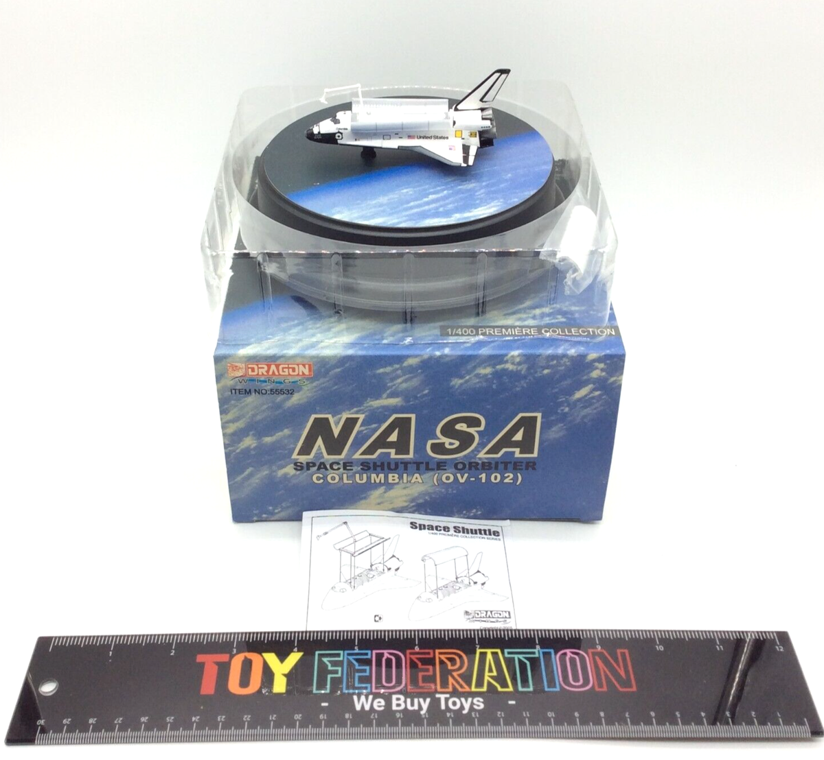 Dragon Wings 55532 1/400 NASA Space Shuttle Orbiter COLUMBIA (OV